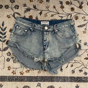 One Teaspoon Bandits Relaxed Fit | Long Rise | Button Fly | Twisted Cuff Hem